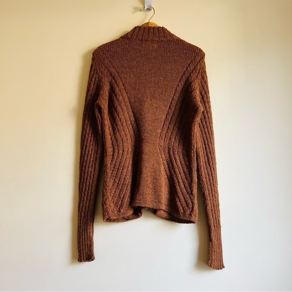 Leo Peressi Pure Alpaca Zip Up Cardigan - Picture 7 of 12